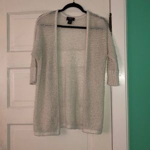 White Knit/ Soft Cardigan